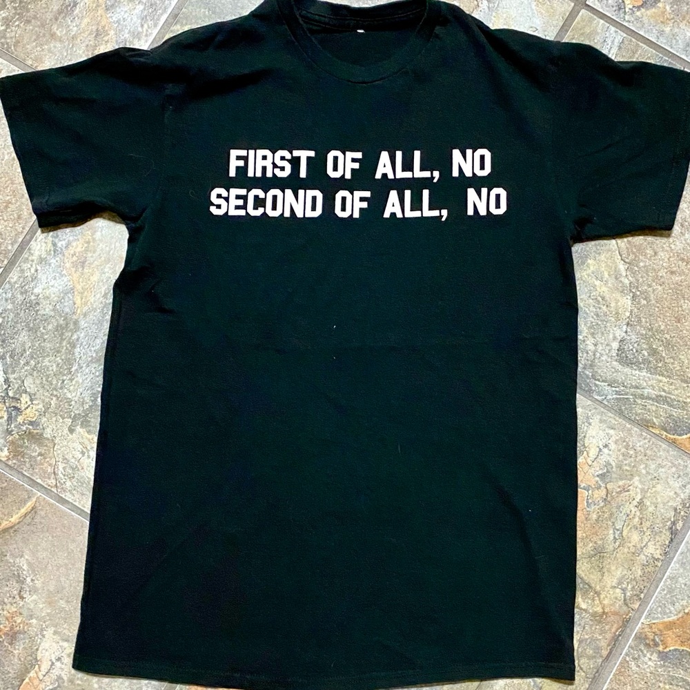 First of all NO….